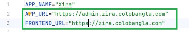 Backend Configuration